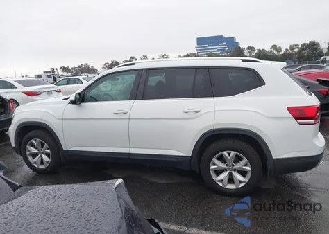 2018 Volkswagen Atlas 3.6L V6 Se/3.6L V6 Se W/Technology from USA, damaged, VIN 1V2DR2CA6JC536201